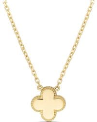 DEVATA - Clover Chain Necklace - Lyst