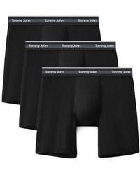 Tommy John - 3-Pack Comfort Micro 6-Inch Boxer Briefs - Lyst