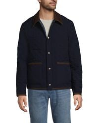 Lands' End - Reversible Insulated Barn Jacket - Lyst
