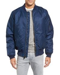 Schott Nyc - Water Resistant Ma-1 Flight Jacket - Lyst