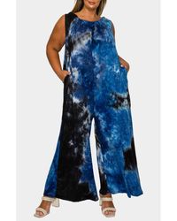 L I V D - Pax Tie Dye Pocket Jumpsuit - Lyst