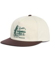 Brixton - Catch & Release Snapback Baseball Cap - Lyst