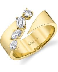 Michael M - Montage Diamond Split Band Ring - Lyst