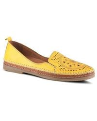Spring Step - Ingrid Leather Flat - Lyst