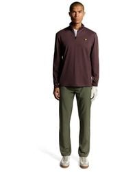 Lyle & Scott - Golf Course Midlayer - Lyst