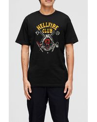 Stance - Hellfire Club Cotton Graphic T-shirt - Lyst