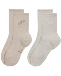 Nike - Everyday Elevated Assorted 2-Pack Cotton Blend Crew Socks - Lyst