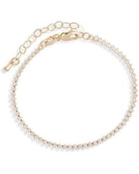 Child Of Wild - Reagan Cubic Zirconia Tennis Bracelet - Lyst