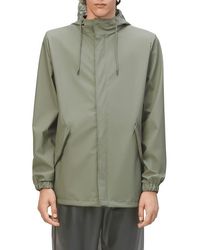 Rains - Fishtail Hooded Waterproof Rain Jacket - Lyst