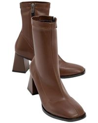 Prologue Shoes - Plesa Chunky Heel Boot - Lyst