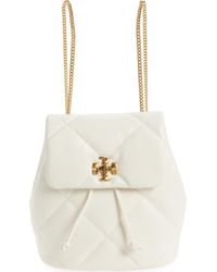 Tory Burch - Small Kira Diamond Quilted Leather Backpack - Lyst
