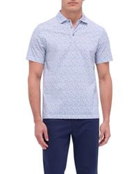 Bugatchi - Victor Ooohcotton Barware Print Polo - Lyst