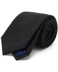Mango - Stripe Wool Blend Tie - Lyst