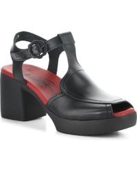 Fly London - Flig Ankle Strap Platform Sandal - Lyst