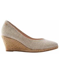 VISCATA - Roses Canvas V Cut Espadrille Wedges - Lyst