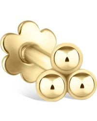 Maria Tash - Ball Trinity Single Threader Stud Earring - Lyst
