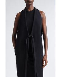Rick Owens - Concordians Cyclops Sleeveless Coat - Lyst