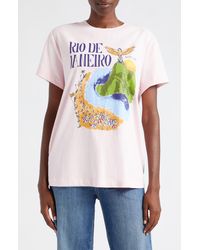FARM Rio - Rio De Janeiro Graphic T-shirt - Lyst