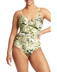 Sea Level - Twist Front Dd- & E-cup Underwire One-piece Swimsuit - Lyst