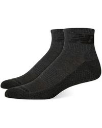 New Balance - 2-Pk Cool Performance Ankle Socks - Lyst