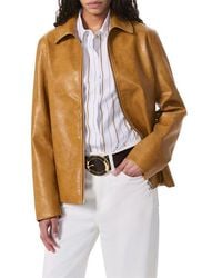 Rag & Bone - Jordie Faux Leather Jacket - Lyst