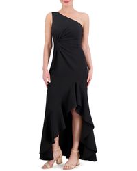 Vince Camuto - Ruffle Detail One-shoulder High-low Gown - Lyst