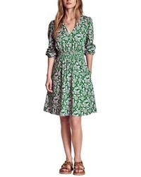 Boden - Sarah Floral Long Sleeve Jersey Dress - Lyst