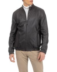 Gorski - Light Genuine Nappa Leather Jacket Reversible To Cashmere & Wool Crafted From Loro Piana - Lyst