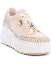 Chloé - Nama Platform Wedge Sneaker - Lyst