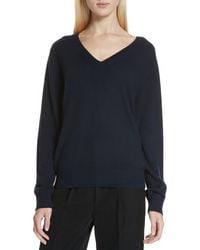 Vince - Weekend V-Neck Cashmere Sweater - Lyst