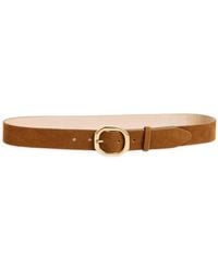 Rag & Bone - Audrey Suede Belt - Lyst