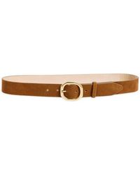 Rag & Bone - Audrey Suede Belt - Lyst