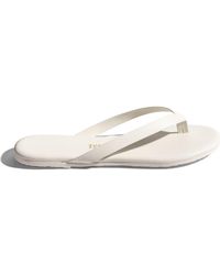 TKEES - The Boyfriend Leather Flip Flop - Lyst