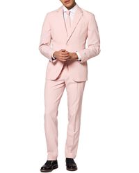 Opposuits - Blush Solid Two-piece Suit With Tie - Lyst