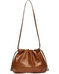 Liffner - Charm Pouch Embossed Leather Shoulder Bag - Lyst