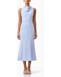 knee length dresses for ladies Mariah Embroidered Maxi Dress