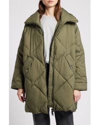 OOF WEAR - Memory Nylon Water Repellent Quilted Jacket - Lyst