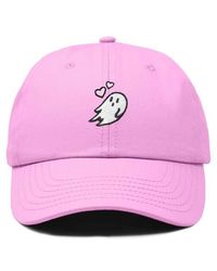 Alix - Heartly Ghost Embroidered Cap - Lyst