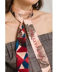 Lost Pattern - Prism Skinny Silk Scarf - Lyst