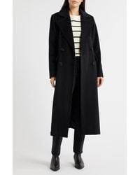 Michael Kors - Double Breasted Wool Blend Coat - Lyst