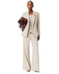 Maje - Suit Jacket With Brooch - Lyst