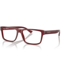 Ferrari - 57Mm Rectangle Optical Glasses - Lyst