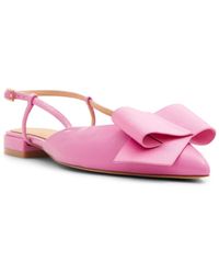 Ted Baker - Emma Bow Slingback Pointed Toe Flat - Lyst