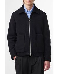 NN07 - Gael 8267 Wool Blend Shirt Jacket - Lyst
