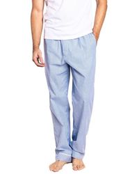 Petite Plume - Stripe Seersucker Pajama Pants - Lyst
