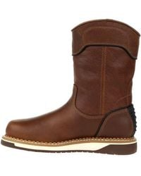Georgia Boot - Amp Lt Wedge Waterproof Pull On Work Boot - Lyst