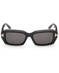 Tom Ford - 53Mm Rectangular Sunglasses - Lyst