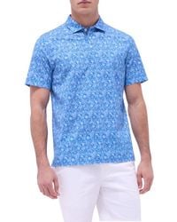 Bugatchi - Victor Ooohcotton Floral Polo - Lyst
