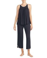 Kate Spade - Crop Jersey Pajamas - Lyst