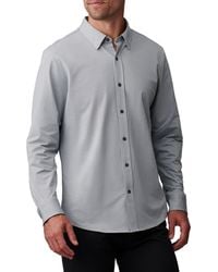 Rhone - Slim Fit Commuter Button-up Shirt - Lyst